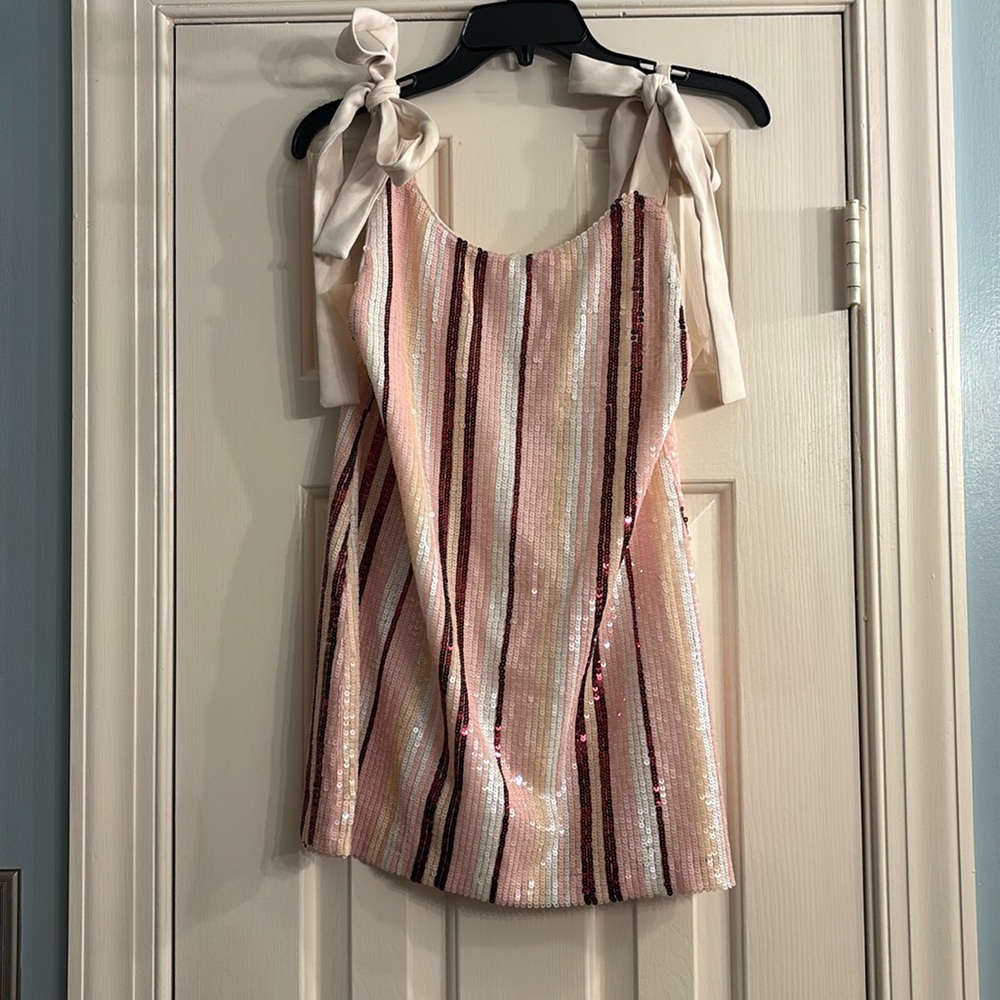 NBD SEQUIN MINI DRESS REVOLVE